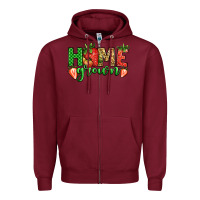 Burgundy howe grown strawberries Zipper Hoodie - Jasminsmagicworld