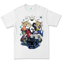 White hollow knight fan art Premium Tee - linhVisuals