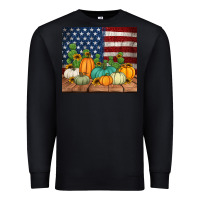 Black fall themed american tumbler Premium Sweatshirt - Jasminsmagicworld