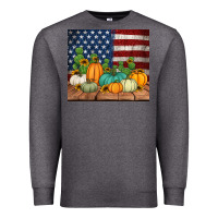 Charcoal Heather fall themed american tumbler Premium Sweatshirt - Jasminsmagicworld