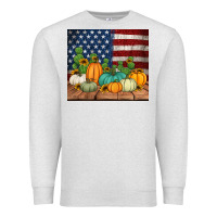 Oatmeal Heather fall themed american tumbler Premium Sweatshirt - Jasminsmagicworld