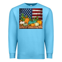 Ocean Blue fall themed american tumbler Premium Sweatshirt - Jasminsmagicworld
