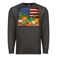 Smoke fall themed american tumbler Premium Sweatshirt - Jasminsmagicworld