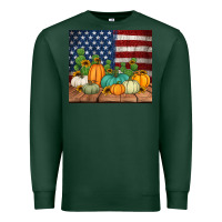 Sports Green fall themed american tumbler Premium Sweatshirt - Jasminsmagicworld