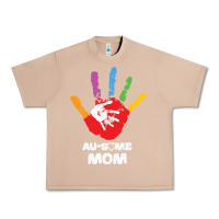 Burro LIL Autism Mom Urban Heavy Tee - CowhideDigitalArt