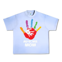 Grape Ice LIL Autism Mom Urban Heavy Tee - CowhideDigitalArt