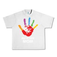 Lunar Rock LIL Autism Mom Urban Heavy Tee - CowhideDigitalArt