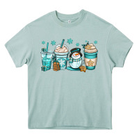 Arona winter coffee cups Heavy Core Tee - OliviaCreatesArt