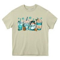 Mossy winter coffee cups Heavy Core Tee - OliviaCreatesArt