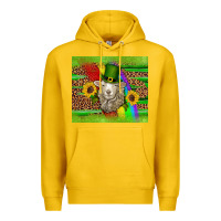 Lemon st patricks sheep sunflowers rainbow serape leopard glitter Premium Hoodie - Artiststas