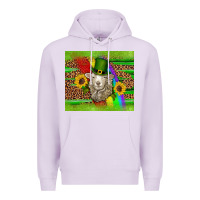 Lilac st patricks sheep sunflowers rainbow serape leopard glitter Premium Hoodie - Artiststas