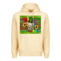 Pina Colada st patricks sheep sunflowers rainbow serape leopard glitter Premium Hoodie - Artiststas
