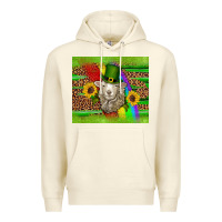 Sandshell st patricks sheep sunflowers rainbow serape leopard glitter Premium Hoodie - Artiststas