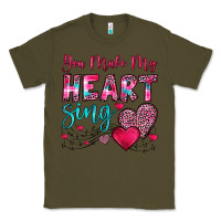 Army Green you make my heart sing Classic Tee - OliviaCreatesArt