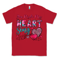 Red you make my heart sing Classic Tee - OliviaCreatesArt