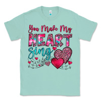 Seafoam you make my heart sing Classic Tee - OliviaCreatesArt
