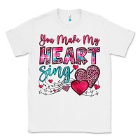 White you make my heart sing Classic Tee - OliviaCreatesArt