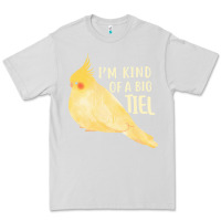 Dove Grey cockatiel t  shirt i’m kind of a big tiel t  shirt Premium Tee - linhVisuals