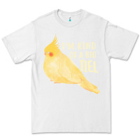 White cockatiel t  shirt i’m kind of a big tiel t  shirt Premium Tee - linhVisuals