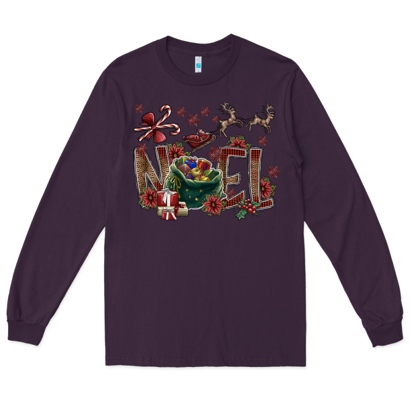 Noel Long Sleeve Tee by CowhideDigitalArt | Teevron