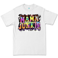 White Mama junkie Mother's Day Premium Tee - FaDigitalArtStudio