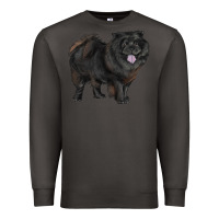 Smoke black chow chow Premium Sweatshirt - RanaPortraitStore