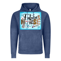 Vintage Denim Western Future Nurse Vintage Hoodie - LillyAllenDesigns
