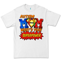 White Autism mom what's your superpower Mother's Day Premium Tee - FaDigitalArtStudio