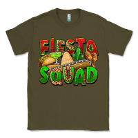 Army Green Fiesta squad Classic Tee - FaDigitalArtStudio
