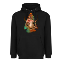 Black bullskull arrowhead Heavyweight Hoodie - Jasminsmagicworld