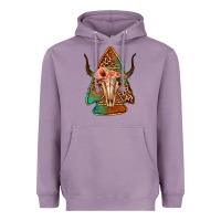 Lavender bullskull arrowhead Heavyweight Hoodie - Jasminsmagicworld
