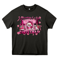 Asphalt i'm dreaming of a pink christmas Heavy Core Tee - FaDigitalArtStudio