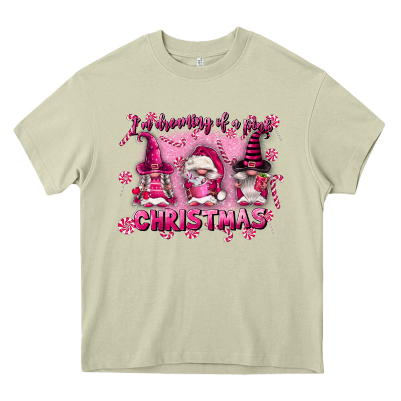 I'm Dreaming Of A Pink Christmas Heavy Core Tee by FaDigitalArtStudio | Teevron