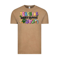 Vintage Coffee Teaching Lucky Charms Vintage Tee - CowhideDigitalArt