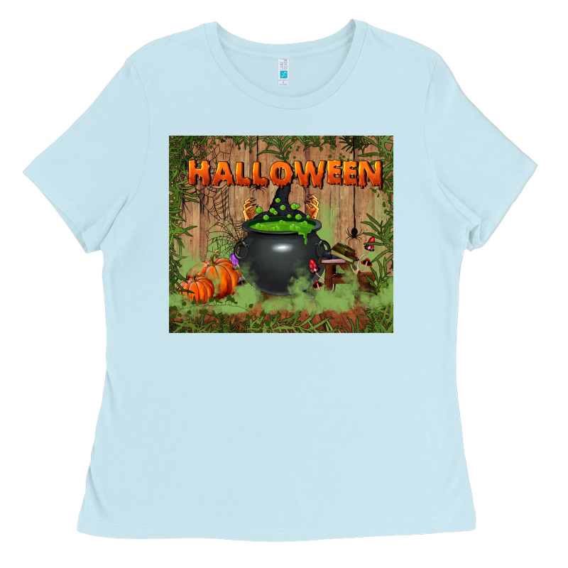 Halloween Tumbler Ladies Tee by BundleAndBundleShop | Teevron