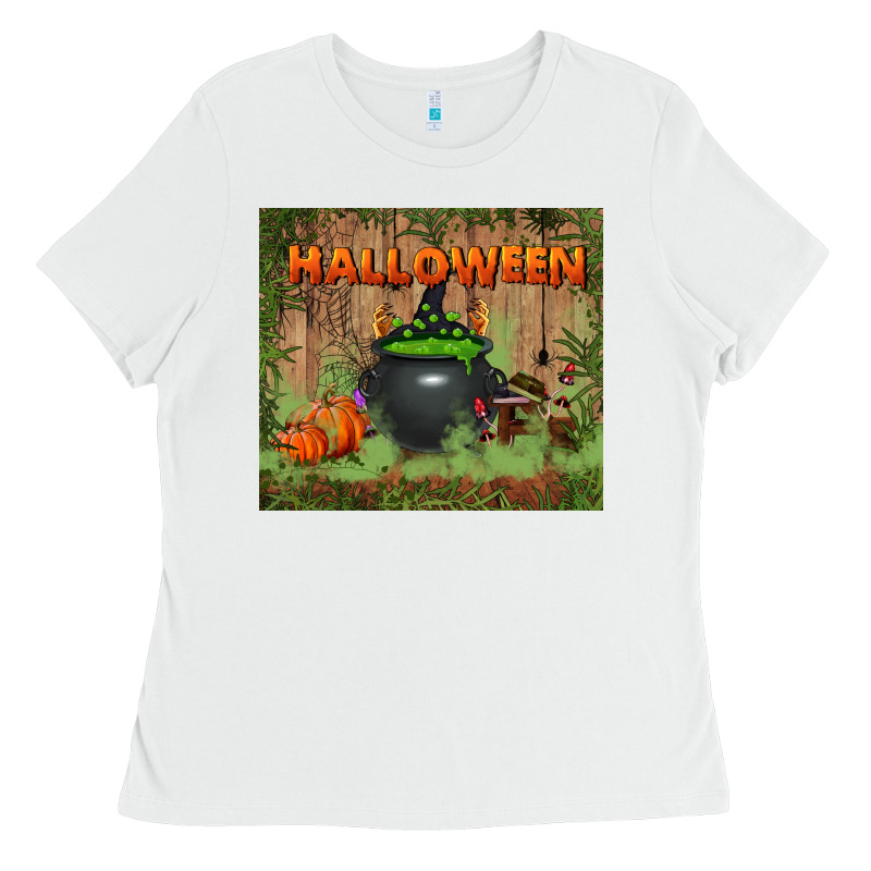 Halloween Tumbler Ladies Tee by BundleAndBundleShop | Teevron