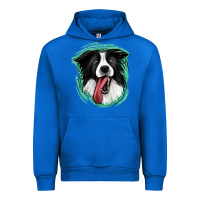 Cobalt border collie Urban Hoodie - Jasminsmagicworld
