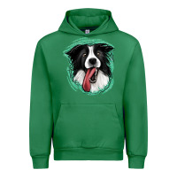 Emerald border collie Urban Hoodie - Jasminsmagicworld