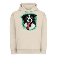 Pigment French Oak border collie Urban Hoodie - Jasminsmagicworld