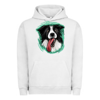 Pigment Lunar Rock border collie Urban Hoodie - Jasminsmagicworld