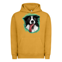 Pigment Peanut Butter border collie Urban Hoodie - Jasminsmagicworld