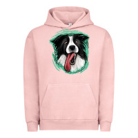 Pigment Salmon border collie Urban Hoodie - Jasminsmagicworld