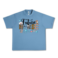 Pebble Blue Western Future Nurse Urban Heavy Tee - LillyAllenDesigns