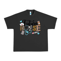 Pigment Black Western Future Nurse Urban Heavy Tee - LillyAllenDesigns