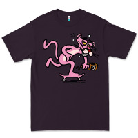 Plum pink panther Premium Tee - linhVisuals