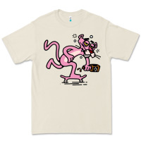 Bone pink panther Premium Tee - linhVisuals