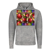 Cloud Rock Crayons And Apples Vintage Hoodie - LillyAllenDesigns