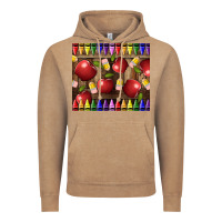 Vintage Coffee Crayons And Apples Vintage Hoodie - LillyAllenDesigns