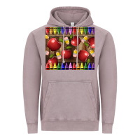 Vintage Zinc Crayons And Apples Vintage Hoodie - LillyAllenDesigns