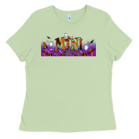 Matcha halloween mini libbey glass Ladies Tee - BundleAndBundleShop